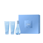 Davidoff Cool Vanduo Woman EDT rinkinys moterims (EDT 100 ml + Losjonas kūnui 75 ml + Du&scaron;o želė 75m)