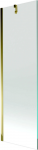 Vonios sienelė Mexen Next I, Gold/Transparent, 60 x 150 cm