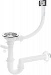 Sifonas plautuvėms Kuchinox OKS_B23T, Inox