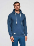Blue men's hooded sweatshirt - navy mėlynas