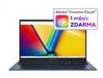 Ne&scaron;iojamas kompiuteris ASUS NTB Vivobook 15 (X1504VA-BQ3047W), Core 5 120U, 16 GB, 512 GB SSD, Intel, W11 Home, tyli mėlyna