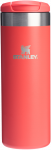Termopuodelis Stanley Aerolight Transit, 0,47 l, Raudono koralo spalvos