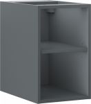 Mexen Box-A spintelė su lentyna, 30 cm, Graphite matt