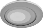 Lubinis &scaron;viestuvas 38W LED pavir&scaron;inis &scaron;viestuvas ORBIS SPIRAL, pilkas, 3000K, dimeriuojamas