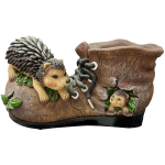 Besk Sodo dekoracija Ežiukas ant bato, 22x8x12cm