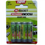 Rocket RTU 2100mAh AA akumuliatorius, 4 vnt.