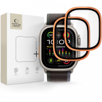 Tech-Protect 2-pack tempered glass for Apple Watch Ultra 49mm - oranžinis