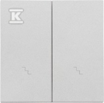 Kontakt Simon KL.2-KR.SCHODY SW6/2WM ALU.MAT SIMON55