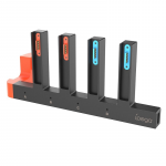 iPega SW2185 Charger Dock for JoyCon Controllers Nintendo Switch 2 Juodas (Damaged Package)