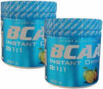 Fen Sport Nutrition FEN BCAA 8:1:1 instant 300g. x 2 (obuolių/mangų skonio)