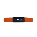 Orange Bike lock SQUIRE Straplok 35, oranžinis