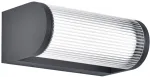 Sieninis &scaron;viestuvas 12W LED sieninis fasado &scaron;viestuvas MONACO, tamsiai pilkas, 3000K, IP65, 4336400