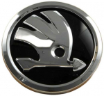 Skoda Juoda Chromo Priekinis Emblem Skoda Citigo Superb Originalus 3V0853621FOD