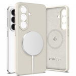 &bdquo;Tech-Protect&ldquo; silikoninis &bdquo;MagSafe&ldquo; dėklas &bdquo;Samsung Galaxy S26+ Plus Cosmic Latte&ldquo;