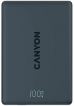 Power bank Canyon 5000mAh 20W Magnetic, Juodas