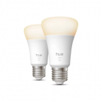 Philips Hue W 810 A60 2P EU | E27 | 7 W | Warm baltas to cool baltas light | Bluetooth, Zigbee