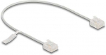 Delock RJ45 Netzwerkkabel Cat.6 UTP Ultra Slim 0,3 m grau mit kurzen Steckern