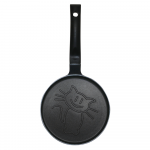 Inne Agd Keptuvė blynams, wz&oacute;r kotek, aluminiowa, nieprzywierająca danga, juoda, śr.18 cm, klausberg, kb-7973