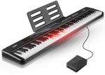 SUPRIMO 88035L skaitmeninis pianinas su 88 klavi&scaron;ais, edukacinis