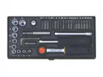 Grąžtas Galviņu un uzgaļu komplekts Proxxon 23070, 1 - 30 mm, 1/4"