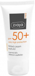 Ziaja Tinted cream for normal skin SPF 50+ natural shade (Tinted Kreminis) 50 ml 50ml veido kremas su atspalviu