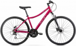 Dviratis Romet Orkan 1 D 2025 dark pink-19" / L (Dydis: 19" / L)
