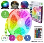 Nielsen_Light Partyfunlights USB LED &scaron;viesos juosta - 3 m su nuotolinio valdymo pultu