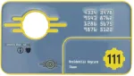 Fanatik Fallout 4 - Vault 111 Limited Edition Security Keycard (Replica)