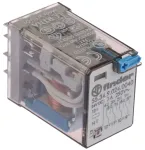 Finder Ki&scaron;tukinė relė 24 V/DC 7 A 4 perjungimo kontaktai 55.34.9.024.0040 1 vnt. 55.34.9.024