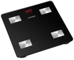 CONCEPT VO4001 Asmeninės diagnostinės svarstyklės 180 kg PERFECT HEALTH, juodos