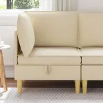 Sofa su saugojimu Audinys