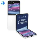 I&scaron;manusis telefonas Samsung Galaxy Z Flip7 FE 17cm 6.7" 5G 8GB 128GB 4000mAh Baltas