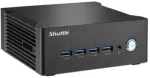 RAM Shuttle Nano PC NA10H PC Dydis 1L Juodas 8845HS 3.8GHz