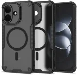 Dėklas Tech-Protect RUGGED SHIELD MagSafe XIAOMI REDMI NOTE 17 Pro 5G MATINIS Juodas