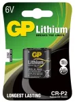 GP ličio baterija CR P2 Lizdinė pakuotė su 1 baterija. 6V