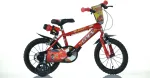 Kubisport Vaiki&scaron;kas dviratukas 14 Cali Zygzak McQueen Cars Auta hamulec Dino Bikes (Kub_05-CSK5143K/CS3)