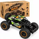Nuotoliniu būdu valdomas bekelės automobilis RC Buggy, 1:18, 2,4 GHz, juodas