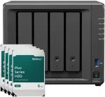 Serveris Synology DS925neo+ 24TB Plus HDD NAS-Bundle NAS inkl. 4x 6TB Synology Plus HDD 3.5 col. SATA