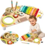Tooky Toys Žaislas muzikos centras TOOKY TOY, medinis