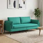 3-Vietis Sofa Turkio 222 x 81 x 89 cm Aksomas