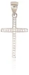 Diamond Sky Jewelry Sidabrinis kryželis su cirkoniais &bdquo;Sacred Cross V&ldquo;