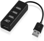 Act usb &scaron;akotuvas mini 4 prievadų usb ne&scaron;iojamas usb skirstytuvas kompiuteriui, ne&scaron;iojamam kompiuteriui - ac6205