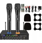 Belaidis karaoke mikrofonas usb bluetooth 5.0 imtuvas
