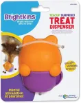 Brightkins Kitty Tea Cup Treat Dispenser, skanėstų dozatorius &scaron;unims, interaktyvus &scaron;unų žaidimas nuo nuobodulio, smegenų lavinimo žaidimas, dovanos &scaron;unims, žaidimas &scaron;unims gimtadienio proga