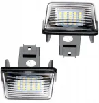 Led numerio ap&scaron;vietimo lemputės Peugeot 206 207 307 308 407