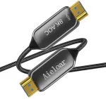Aieloar Hdmi &scaron;viesolaidinis kabelis 10 m, Hdmi optinis kabelis 2.1 8k/60hz 48gbps didelio greičio Uhd &scaron;viesolaidinis Hdmi kabelis