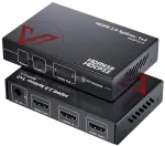 Av access 1 į 2 i&scaron;ėjimų uhd 4k @ 60hz 1080p @ 120hz hdmi 2.0 skirstytuvas su automatiniu sumažinimu, 18 gbps nulinio latentumo, 1&times;2 4k hdmi skirstytuvas su hdr10 ir 3d, hd lossless audio, hdcp 2.2, automatinis edid valdymas