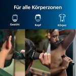 Philips Multigroom Series 7000, universalus trimeris, 15-in-1 barzdos ir plaukų kirpimo ma&scaron;inėlė veidui, galvai ir kūnui - vienas įrankis su 26 ilgio nustatymais (0,5-20 mm) (modelis Mg7950/15)