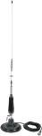 Sulankstoma CB PNI LED 850 antena su 145 mm magnetiniu pagrindu, 85 cm ilgio, 26-28 MHz, 300 W, &scaron;viečia siuntimo metu, PL sriegio tipas, be priedų