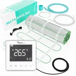 Termofol Thermeco &scaron;ildymo kilimėlis eco rinkinys h10 wifi - 4 m&sup2;